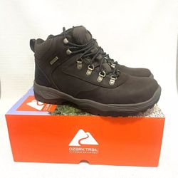  Men’s Waterproof Leather Hiking Boots Size 9.5