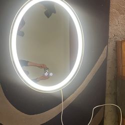 Oval mirror