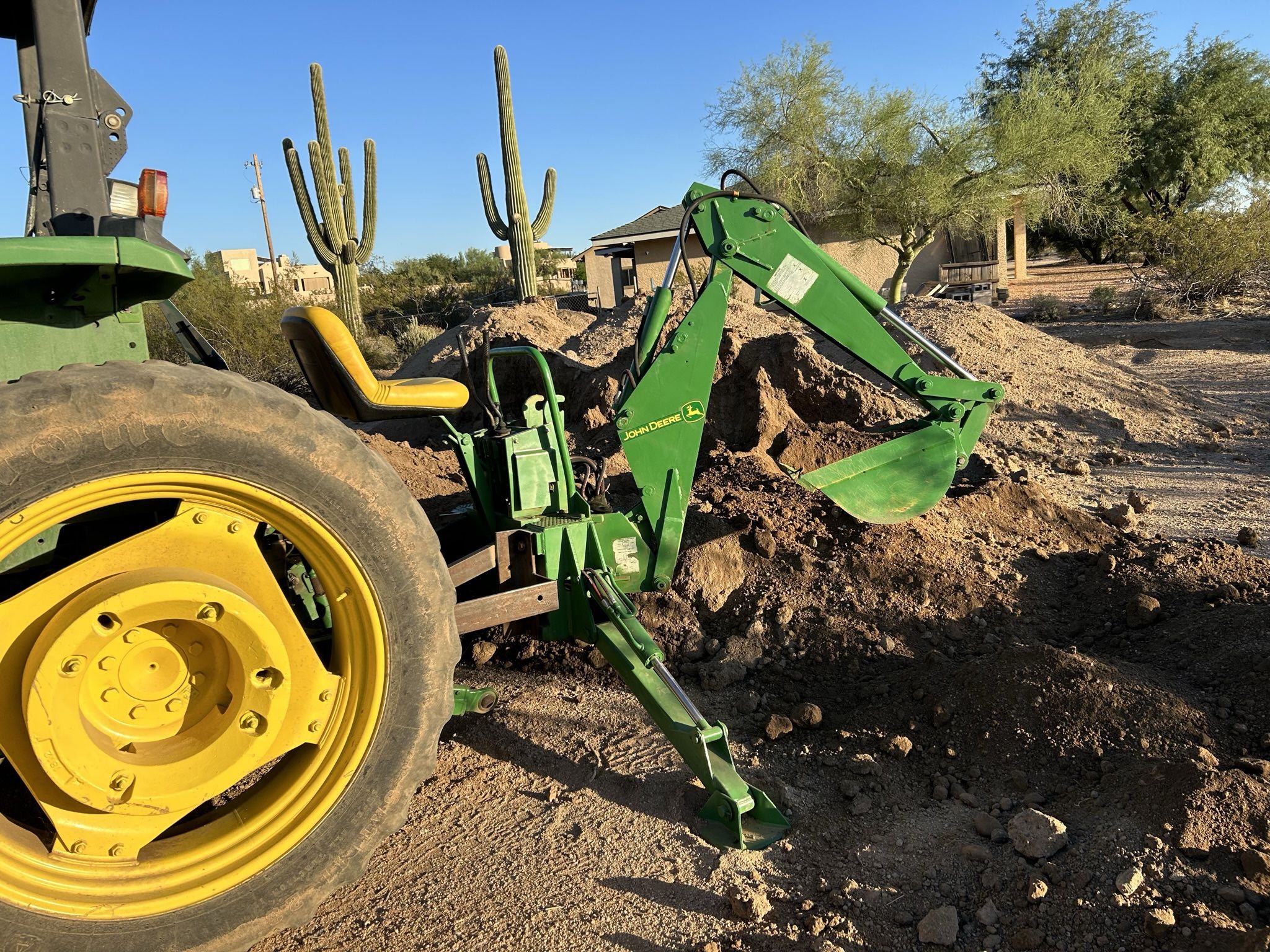 Backhoe Attachment for Tractor And skid steer 