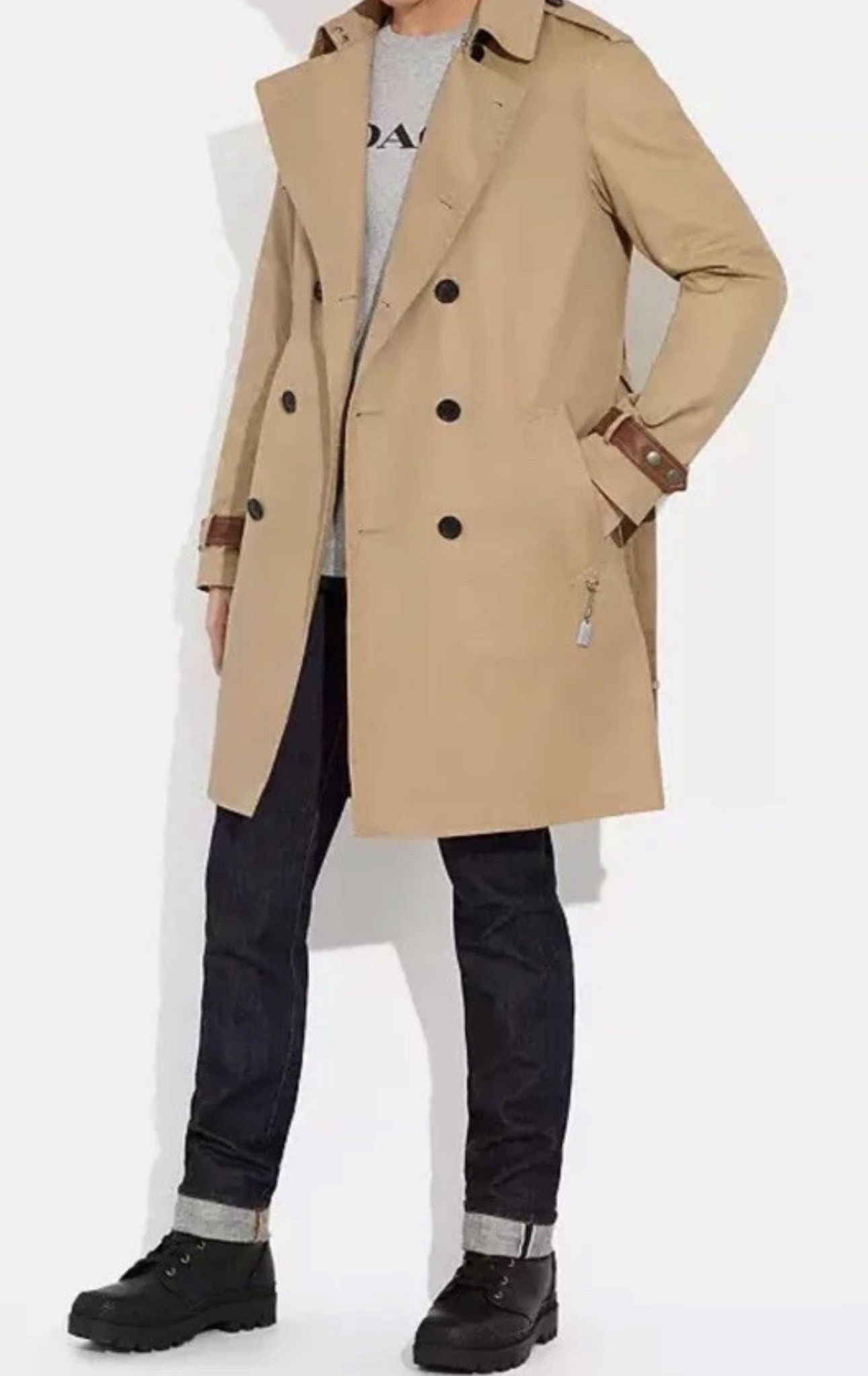 COACH CLASSIC WATER-REPELLENT TRENCH