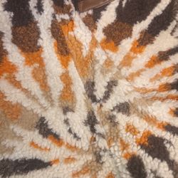 Amiri polar fleece tie-dye shorts size L