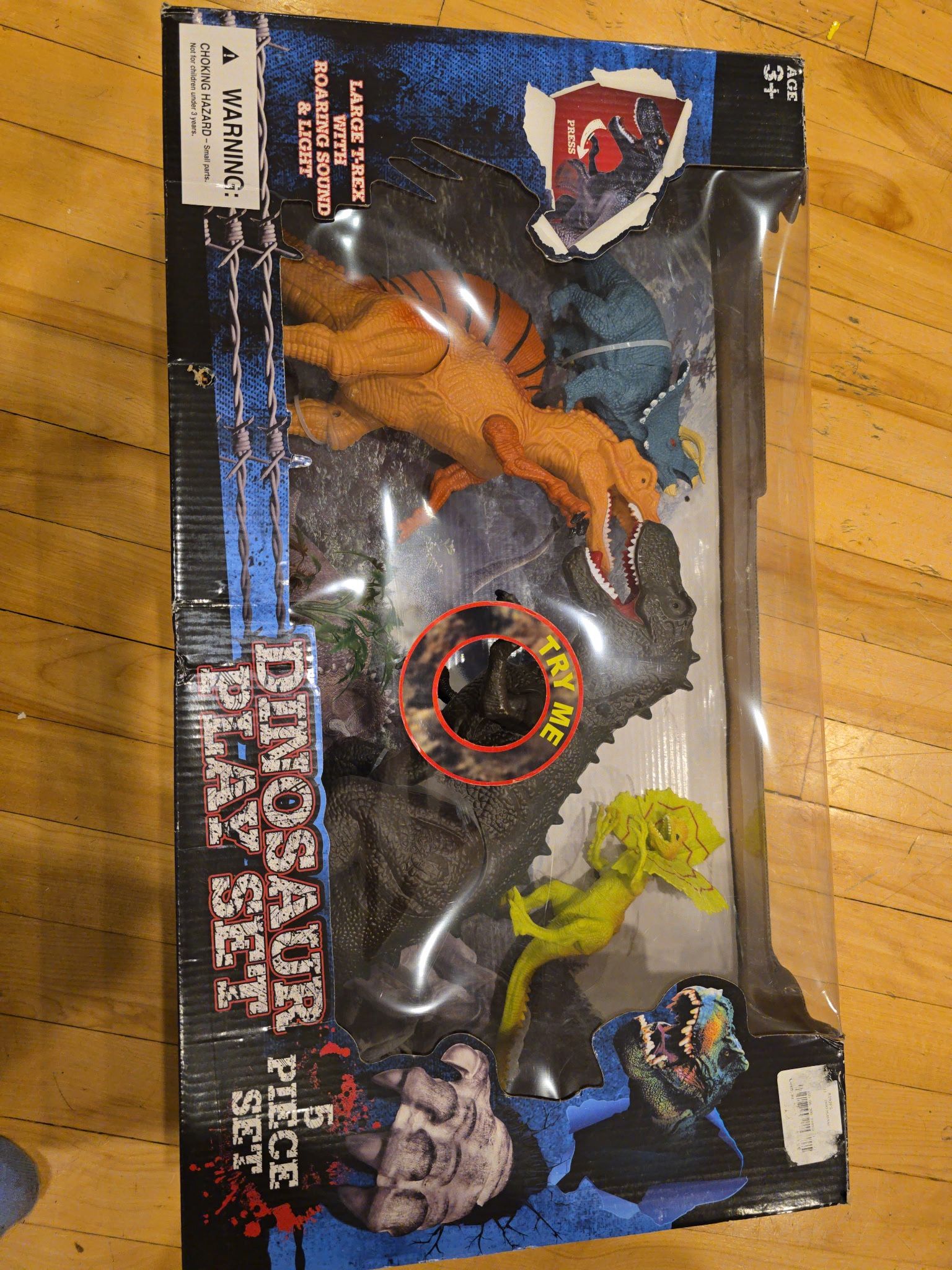 Dinosaur Play Set 5 Piece Set