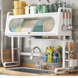 Over The Sink Dish Drainer