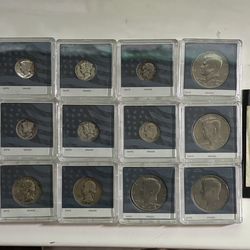 Coins rare set of 21 coins and  a paper bill ! Amazing collection