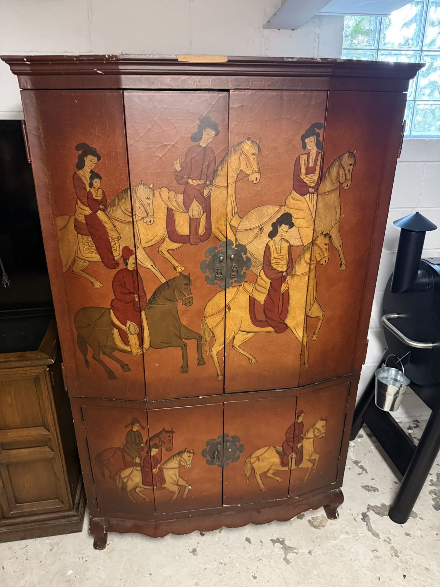 Asian Art Armoire