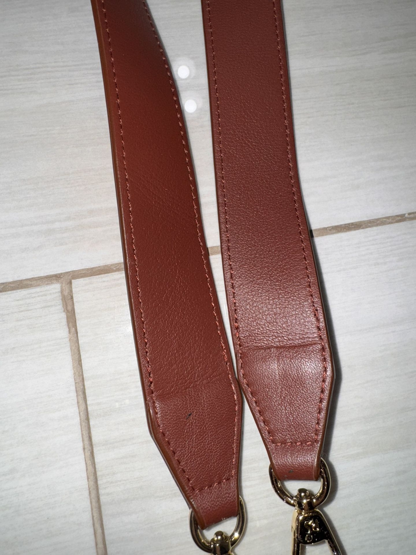New Proenza Schouler Leather Burgundy bag strap Only