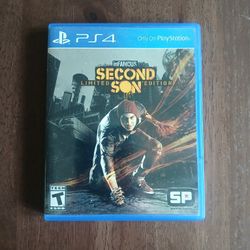 Infamous Second Son Limited Edition PS4
