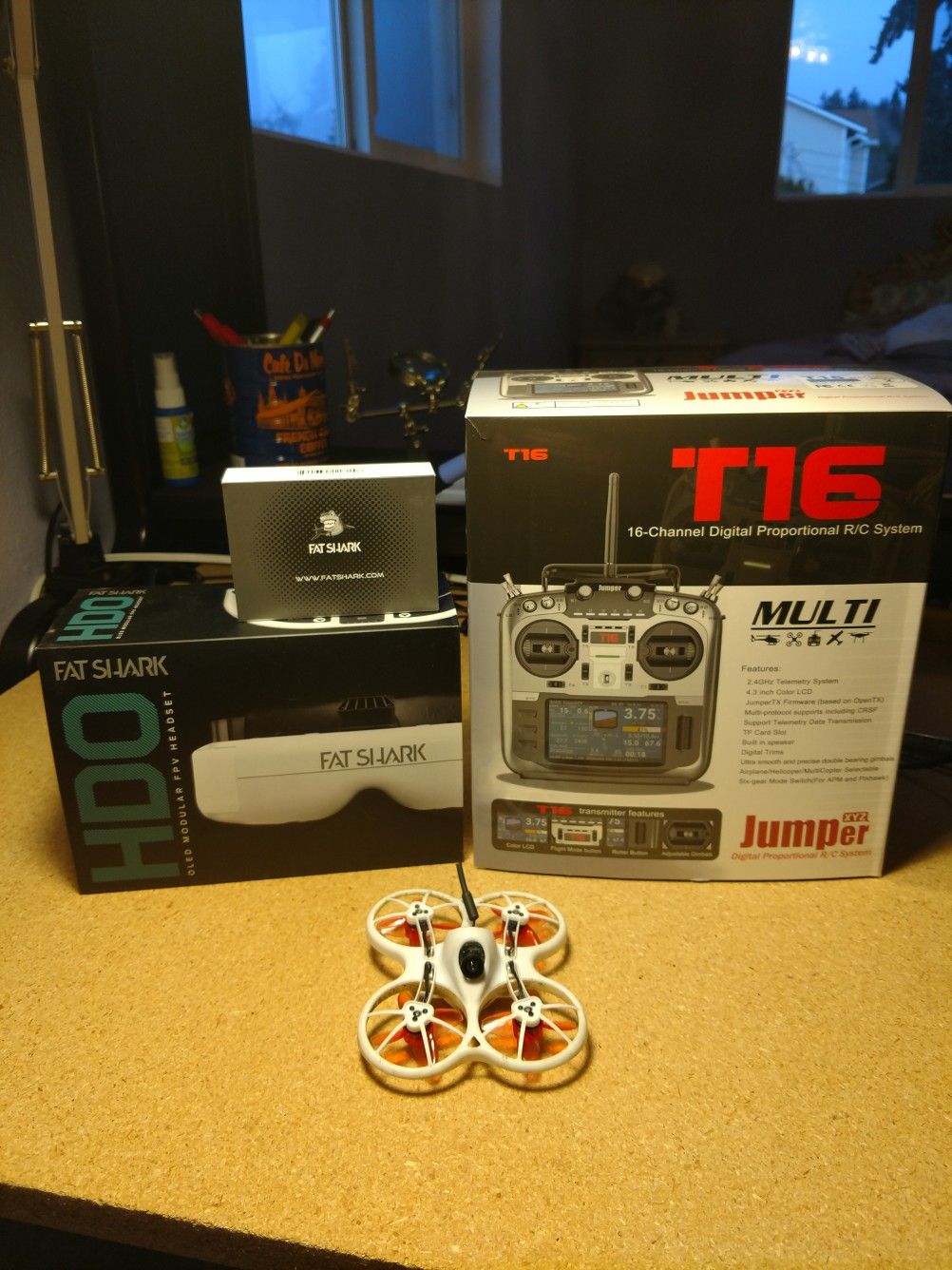 New condition FPV gear and drone