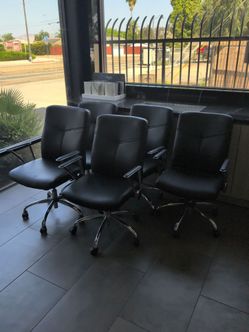 6 Office Star Pro-Line II Mid Back Conference Chair