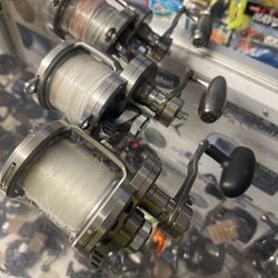 Daiwa Saltiga 50/55/60 Two Speed Salt Water Fishing Reels. Ready to go. 