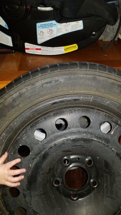 Spare donut for for A dodge caliber