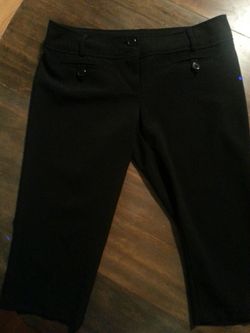 Spring Street black capri pants sz 9