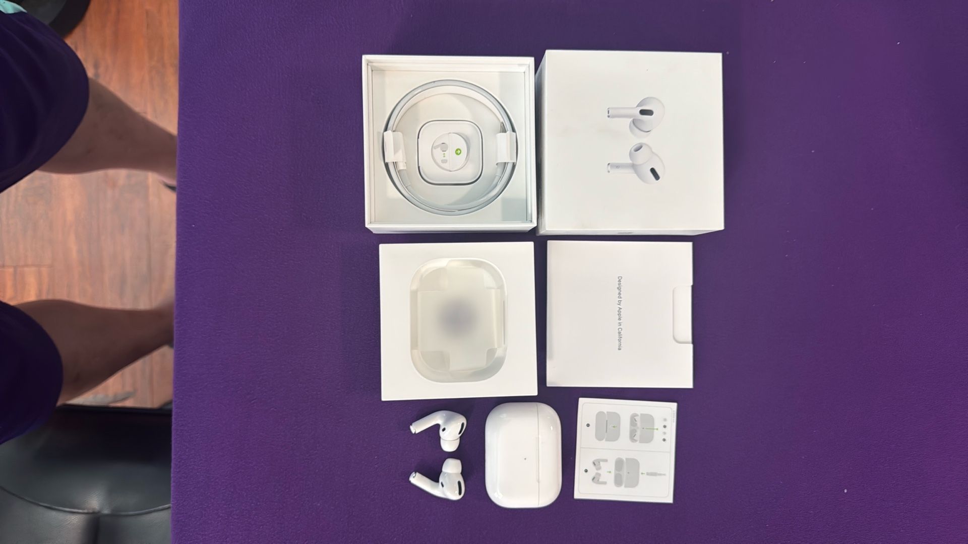 Authenics Apple AirPod Pro With Active Noise Cancellation A2084 Like New Works Fine With Box