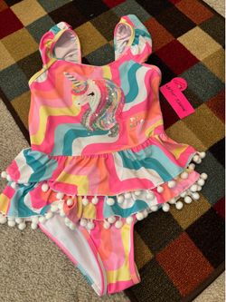 Betsey Johnson Girls Bathing Suit- Brand New with Tag- Size 12