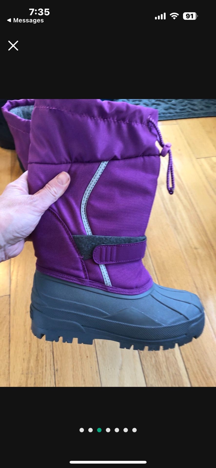 Brand New Girls Snow Boots Llbean