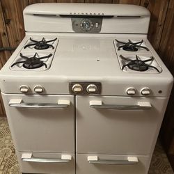 Antique Retro Stove Gas