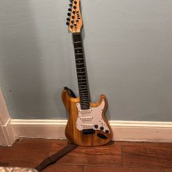 Electric Guitar And Speaker 