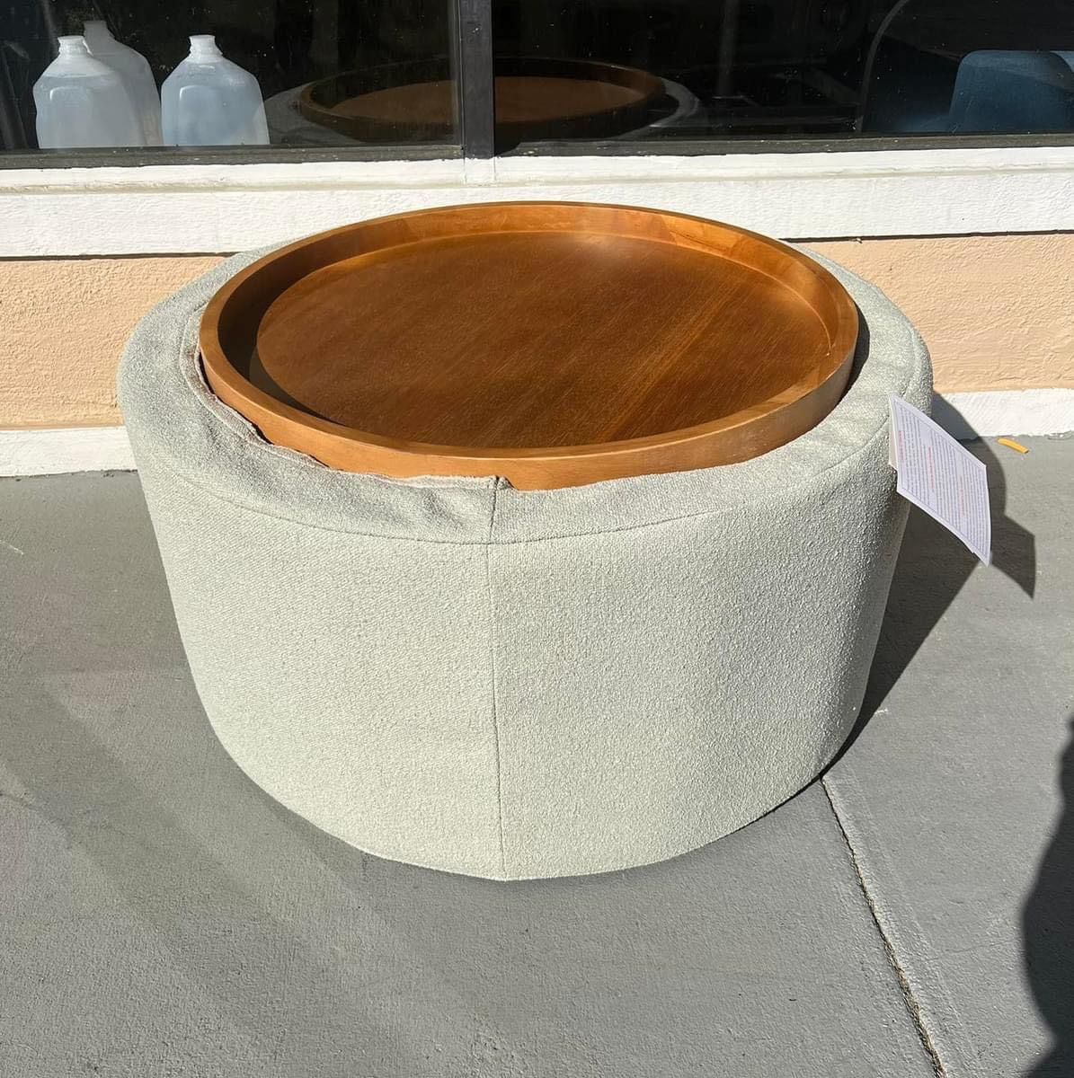 New Stowaway Coffee Table with Storage, Sage