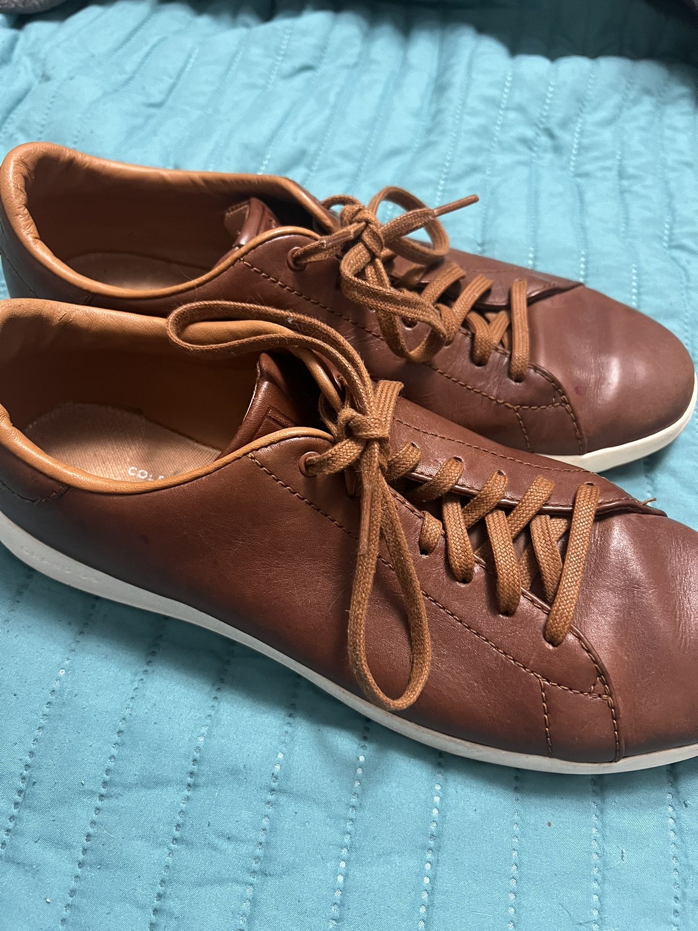 Cole Haan Grandpro Men’s 10M Leather Tennis Shoes