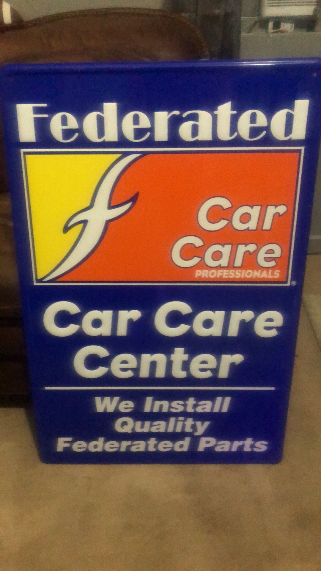 FEDERATED SIGN VINTAGE