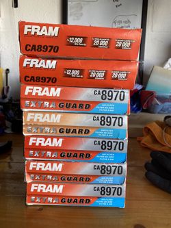 Fram Engine Air Filters Lot 7