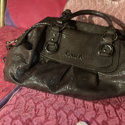 Gray Purse Coach