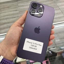 iPhone 14 Pro Max 128GB Unlocked Cash Or $10 Down 