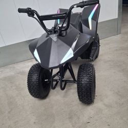 ELECTRIC 4-WHEELER FOR KIDS CYBER MODEL LOUD BLUETOOTH SPEAKER 🔊 FREE APP