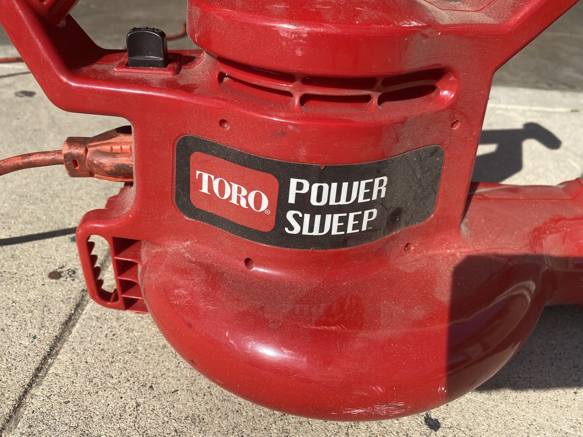 Todo Power Sweep Cord Blower In Great Condition