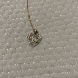 10k Necklace With #1 Nana Pendant 