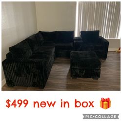 Sectional Sofa With Ottoman New 