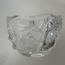 (4) Vintage Waltherglas Garden Harvest Tealight Votive Candle Holder Germany