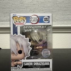 Sanemi Shinazugawa Signed Funko Pop