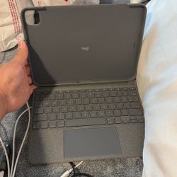 Logitech iPad Case With Built  In Keyboard.