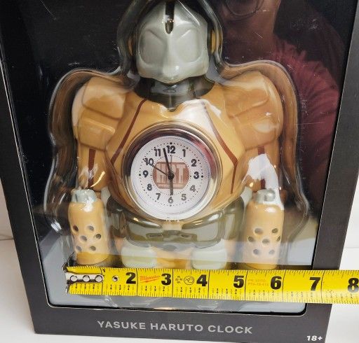Yasuke Haruto Clock 8"X 6" Netflix Series New In Box 