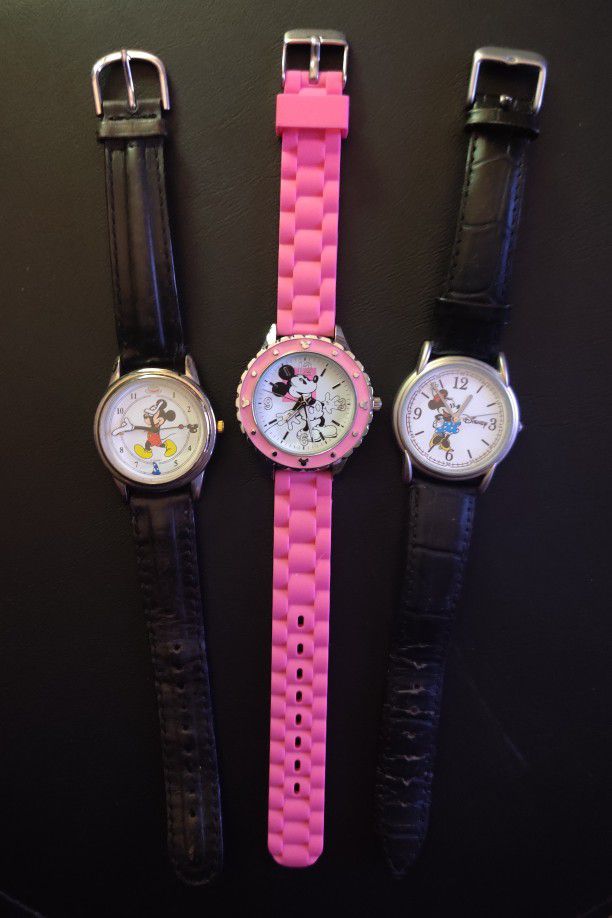 Mickey & Minnie Mouse Watches