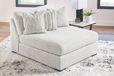 Cuddle Plush Arctic Oversized Armless Chaise   PC5910615