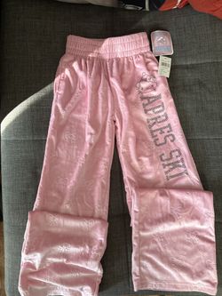 Hello Kitty Après Ski Pink Velour Pants