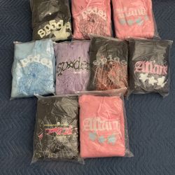 Spider Hoodies small, medium, and large