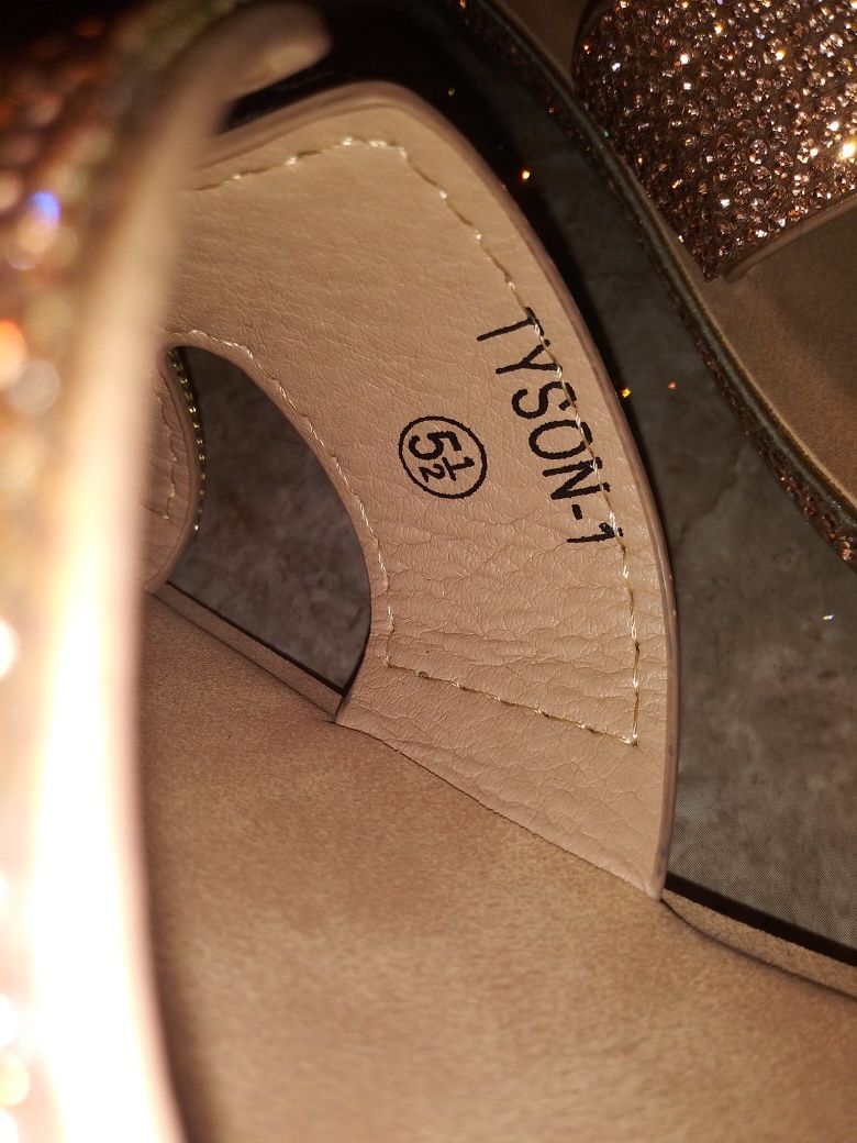 Gold☀Rhinestone💎 Sandals