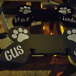 Dog Bone Leash Holder 