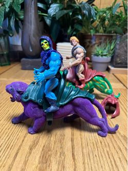 1981 Collectors Mattel HE MAN and mounts