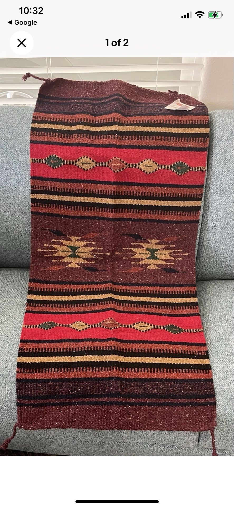 El Paso Saddle Blanket Company. Azteca.