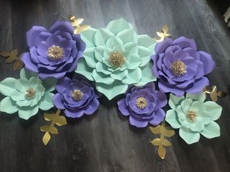 Cardstock flowers