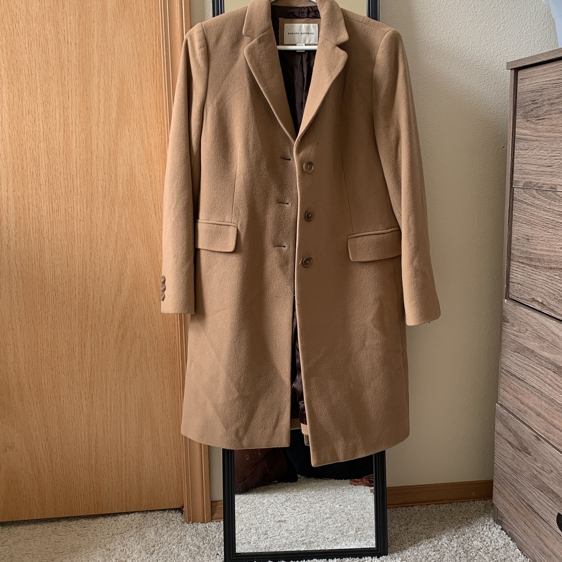 100% Wool Chesterfield Coat