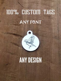 CUSTOM PET TAGS DOG TAGS CAT TAGS