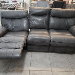 Leather Couch  From Kanes Furniture 
