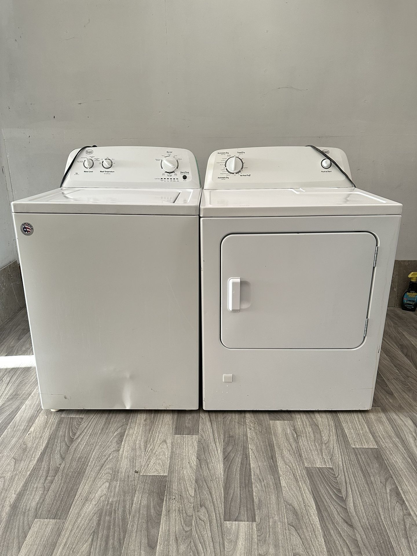 Roper Washer And Gas Dryer Laundry Set