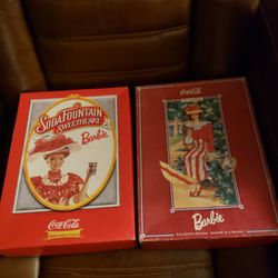 2 Coca-Cola barbies from the 90's. Will sell together or seperate. Make offer