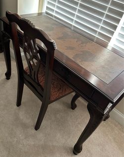 Desk plus a chair